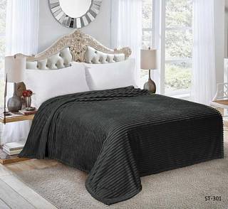 Плед Евро Жаккард Велсофт ST-301 (полоса)