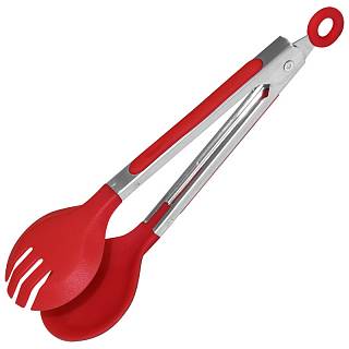 Щипцы кухонные универсальные Tongs-03 (нейлон,нерж.сталь), 17,5 см